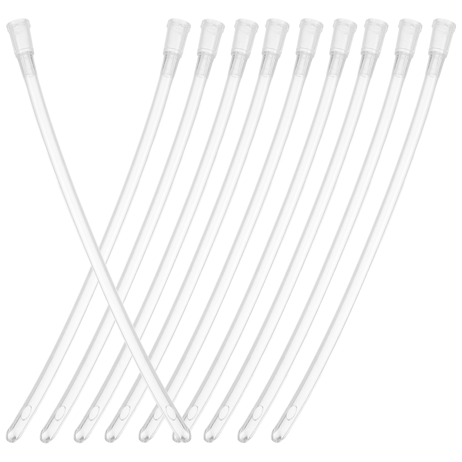 Baby Food Delivery - 10Pcs Clear Feeder Tube for Parrots