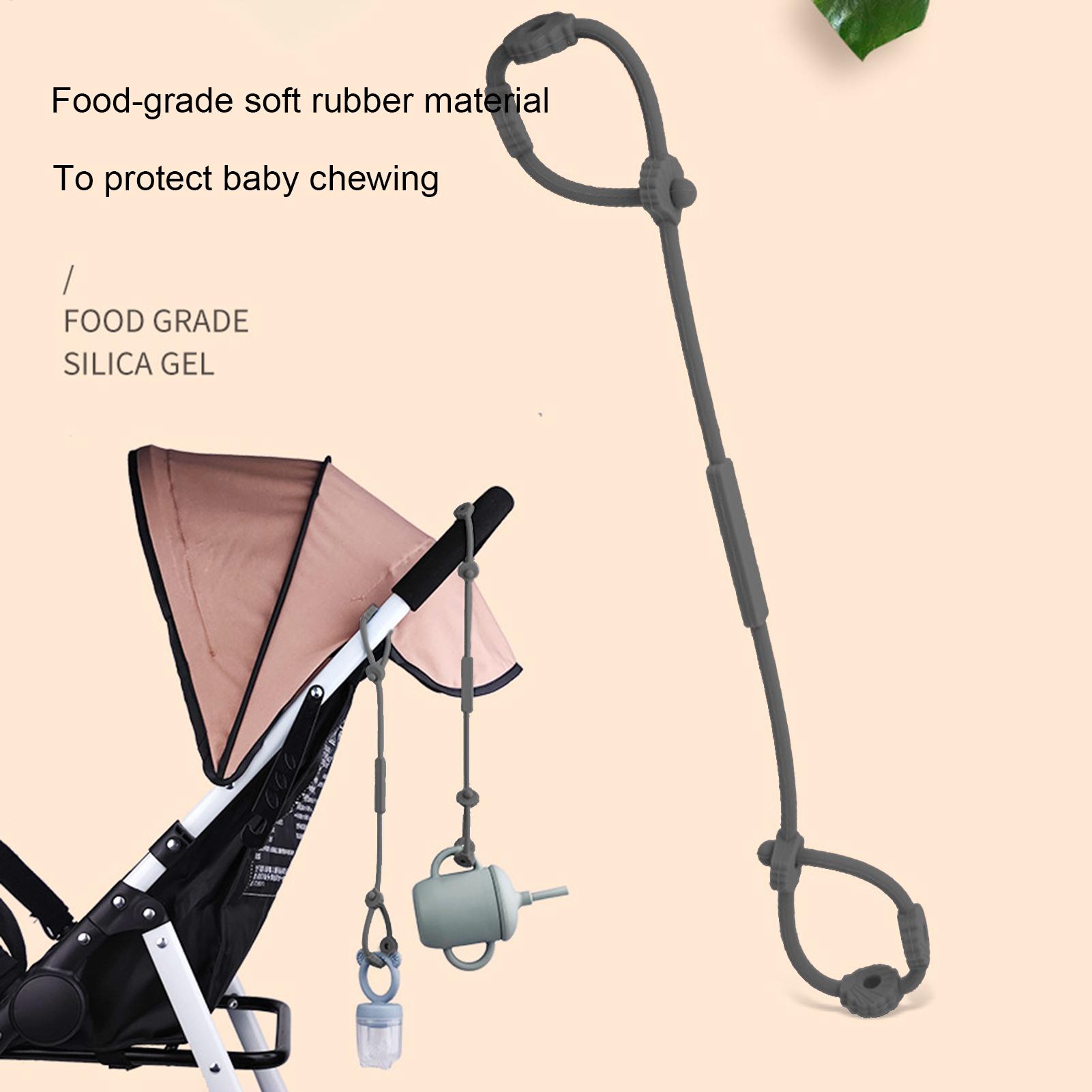 Baby Food Eating Chair - Silicone Baby Toys Straps Food Grade