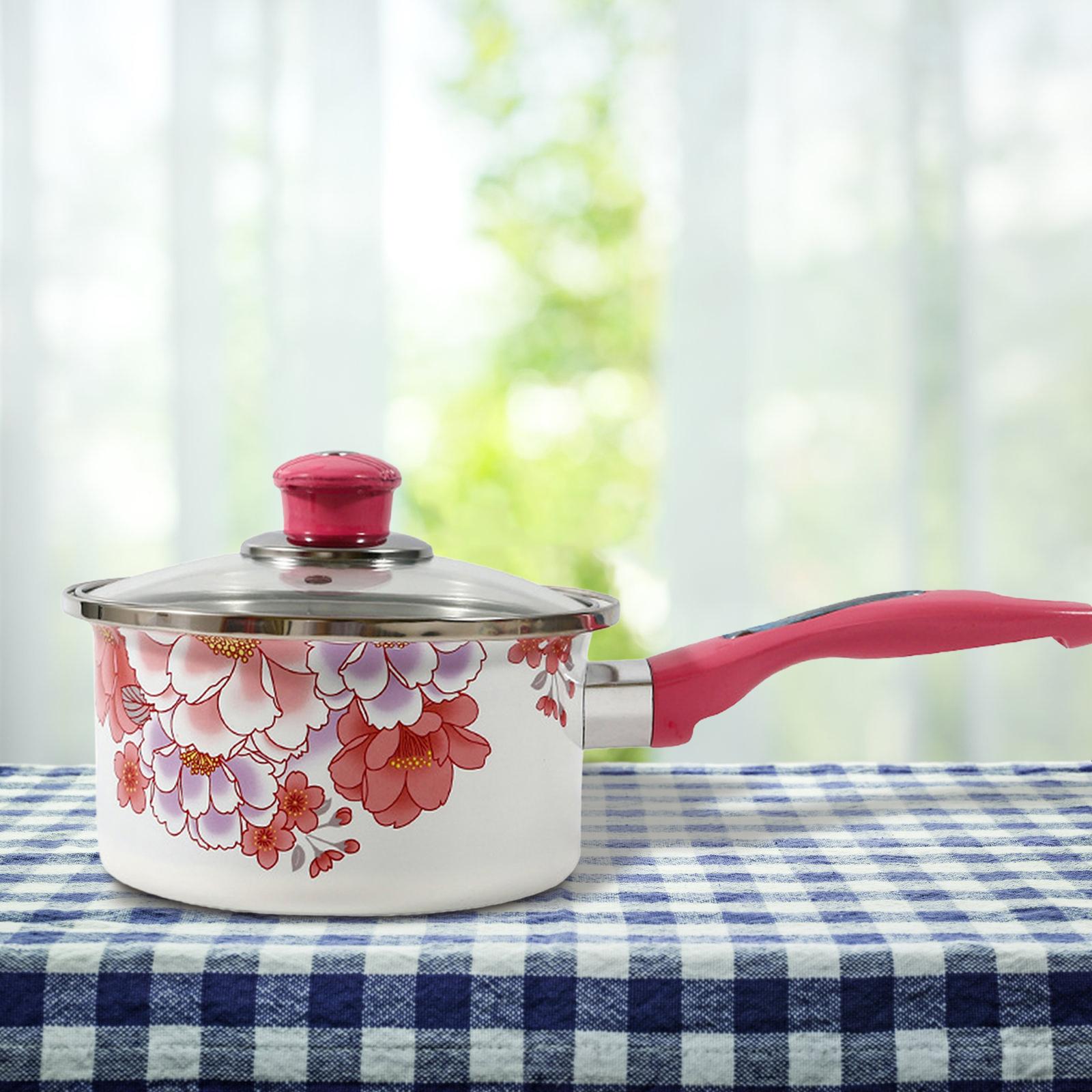 Enamel Milk Pot Multifunction  - Baby Food In Restaurant review and price