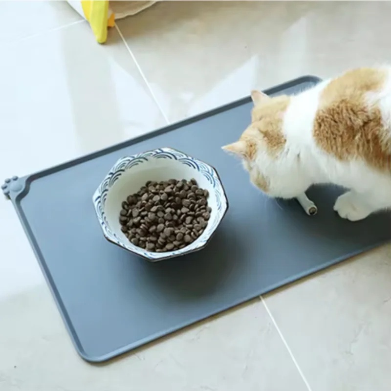 Pet Placemat Cat Dog Feeding M - Baby Food Cat review and price