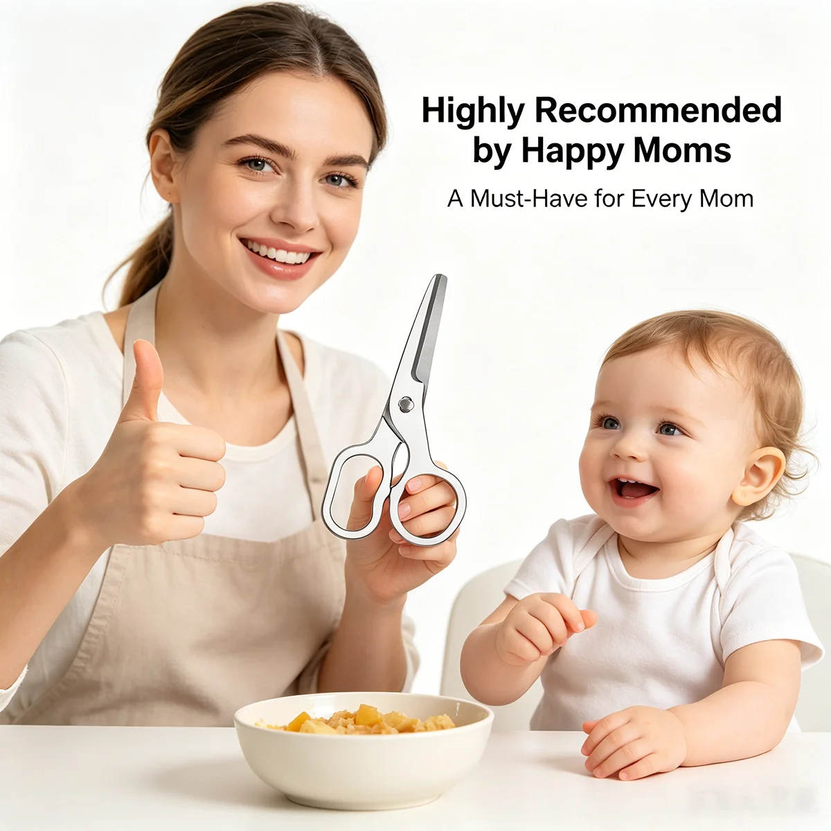 Baby Food Scissors Detachable  - Baby Food Scissors review and price