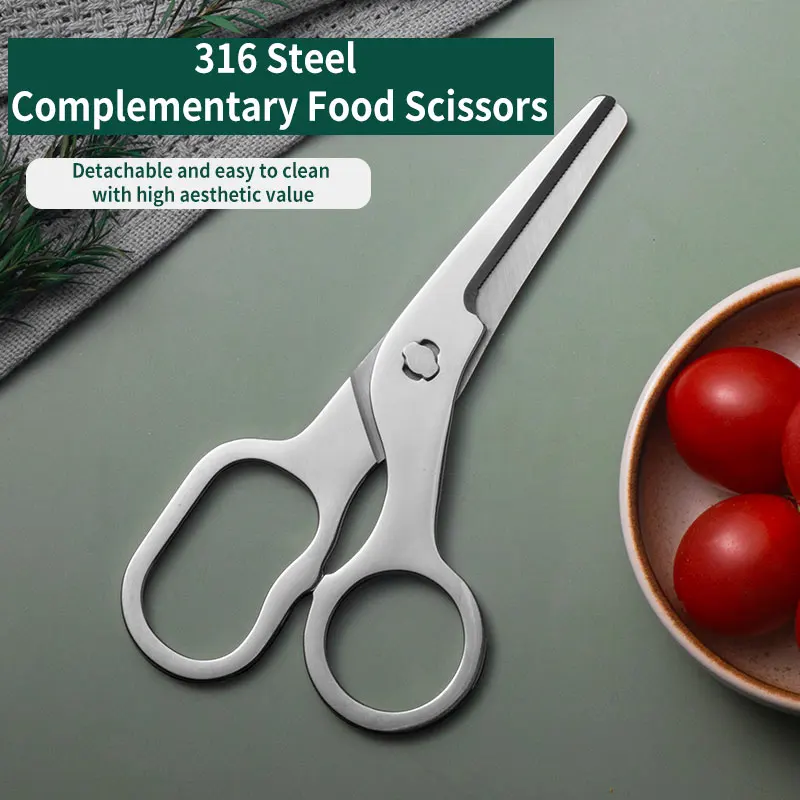 Baby Food Scissors Detachable  - Baby Food Scissors review and price