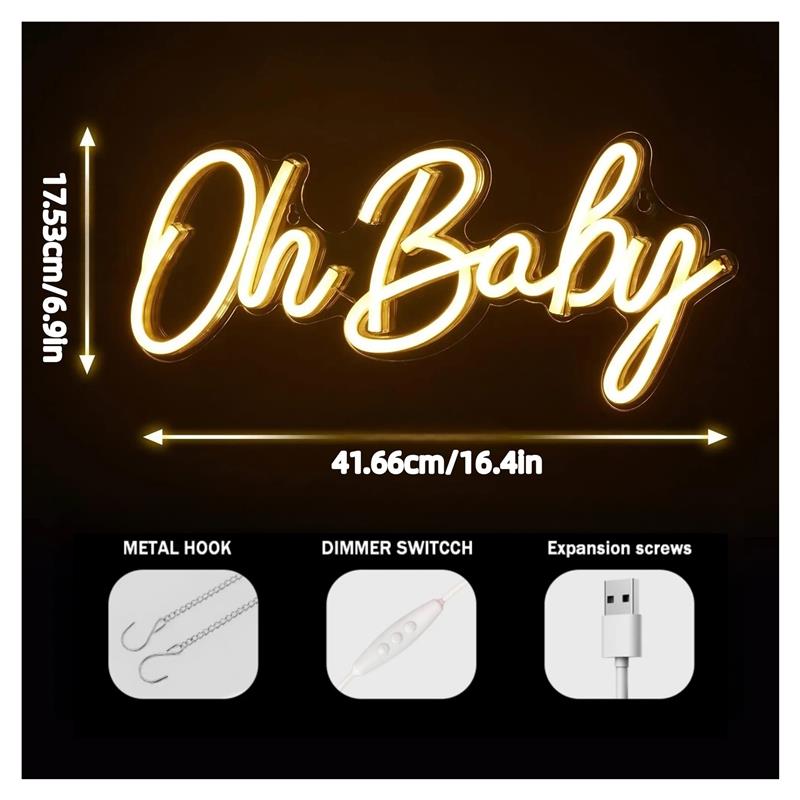 Oh Baby Neon Signs For Wall De - Baby Food In Restaurant review and price