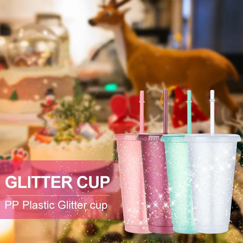 Summer Party Glitter Cups Girl - Training Cup Straw review and price
