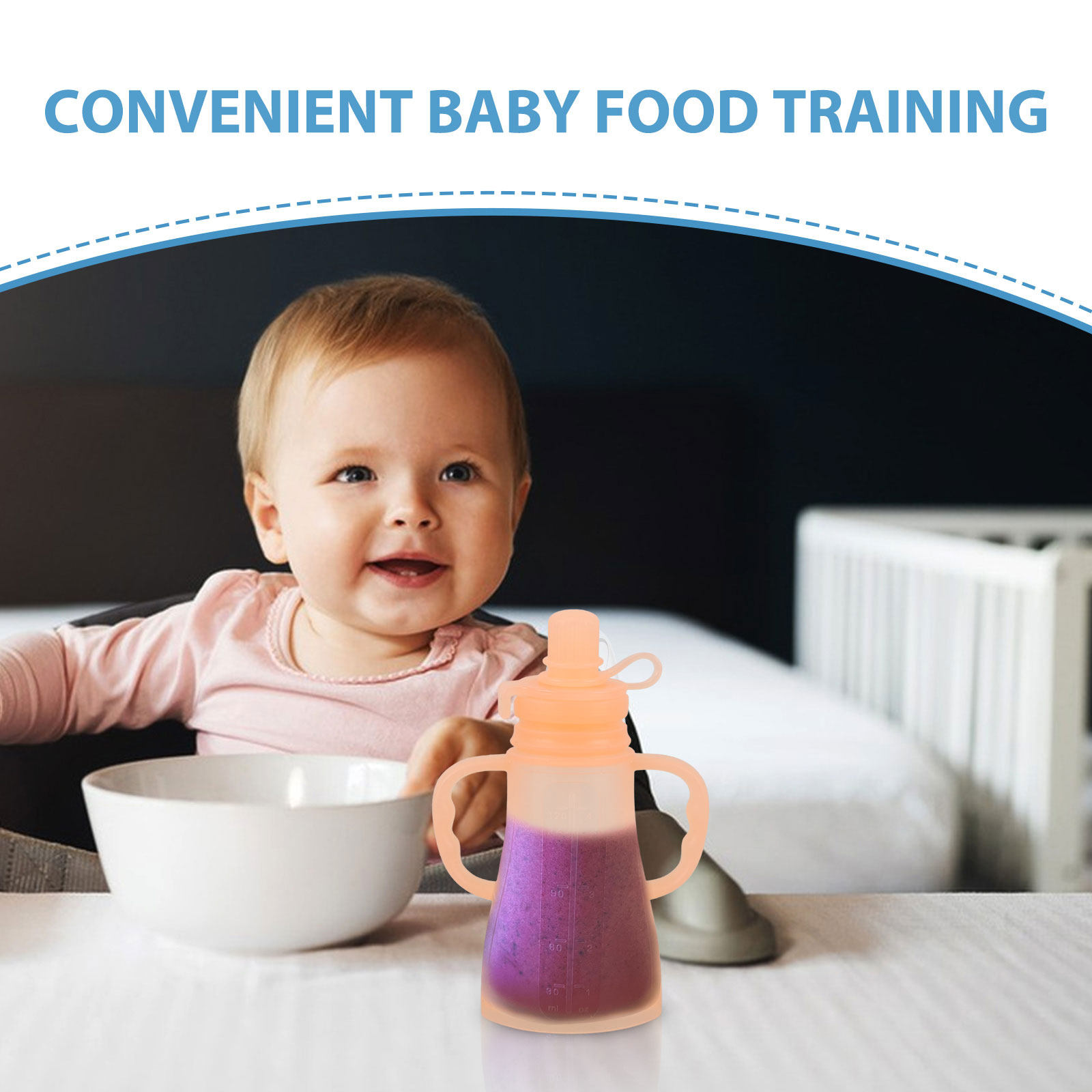 Silicone Reusable Baby Food Po - Baby Food Yogurt review and price