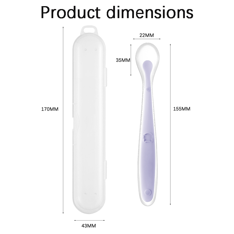 1PC Baby Silicone Spoon Baby C - Baby Food Delivery review and price