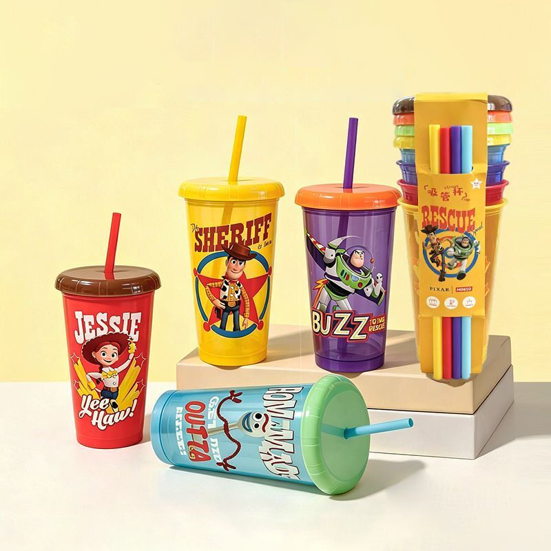 4Pcs Toy Story Straw Cup Carto - Training Cup Straw review and price