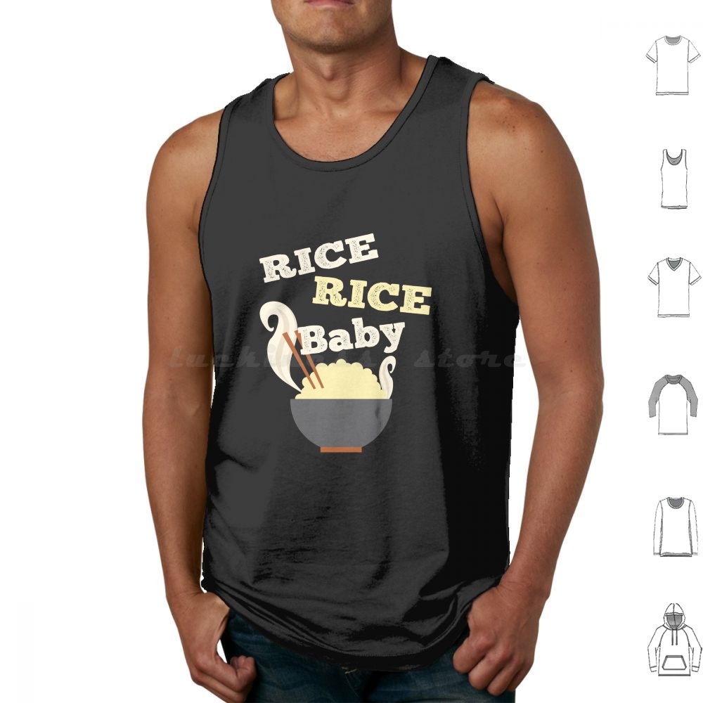 Rice Rice Baby Tank Tops Print - Baby Food Korea review and price