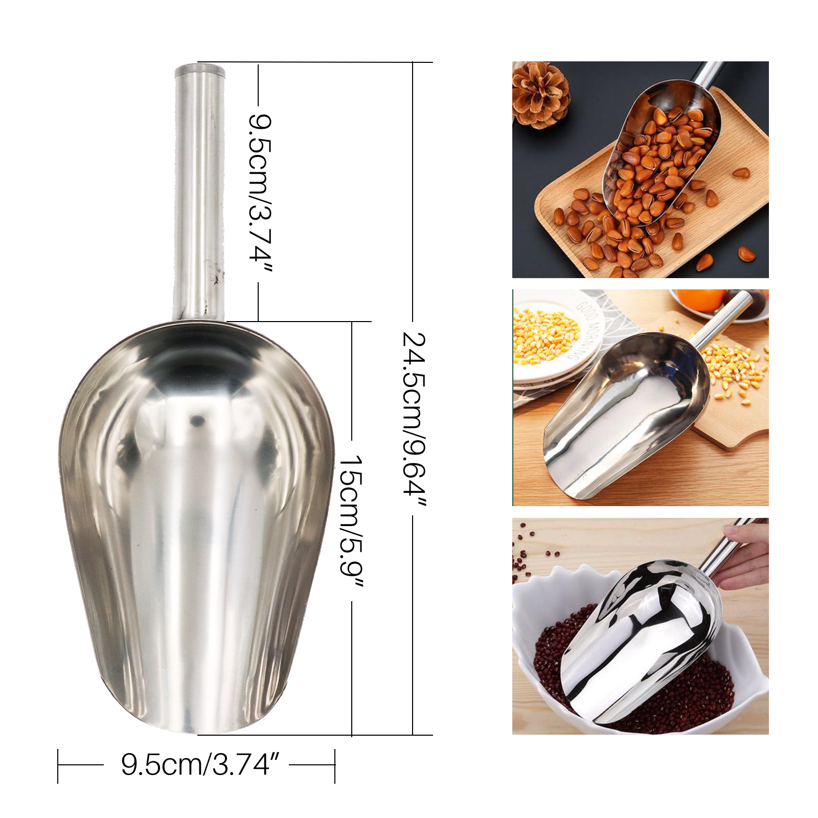 Pet Food Shovel Stainless Stee - Baby Food Cat review and price