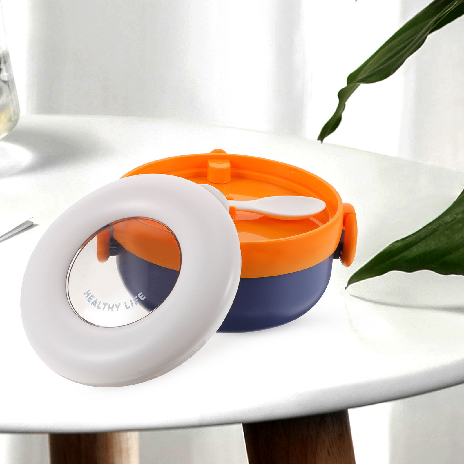 1Set Stainless Steel Baby Bowl - Baby Food Scissors review and price