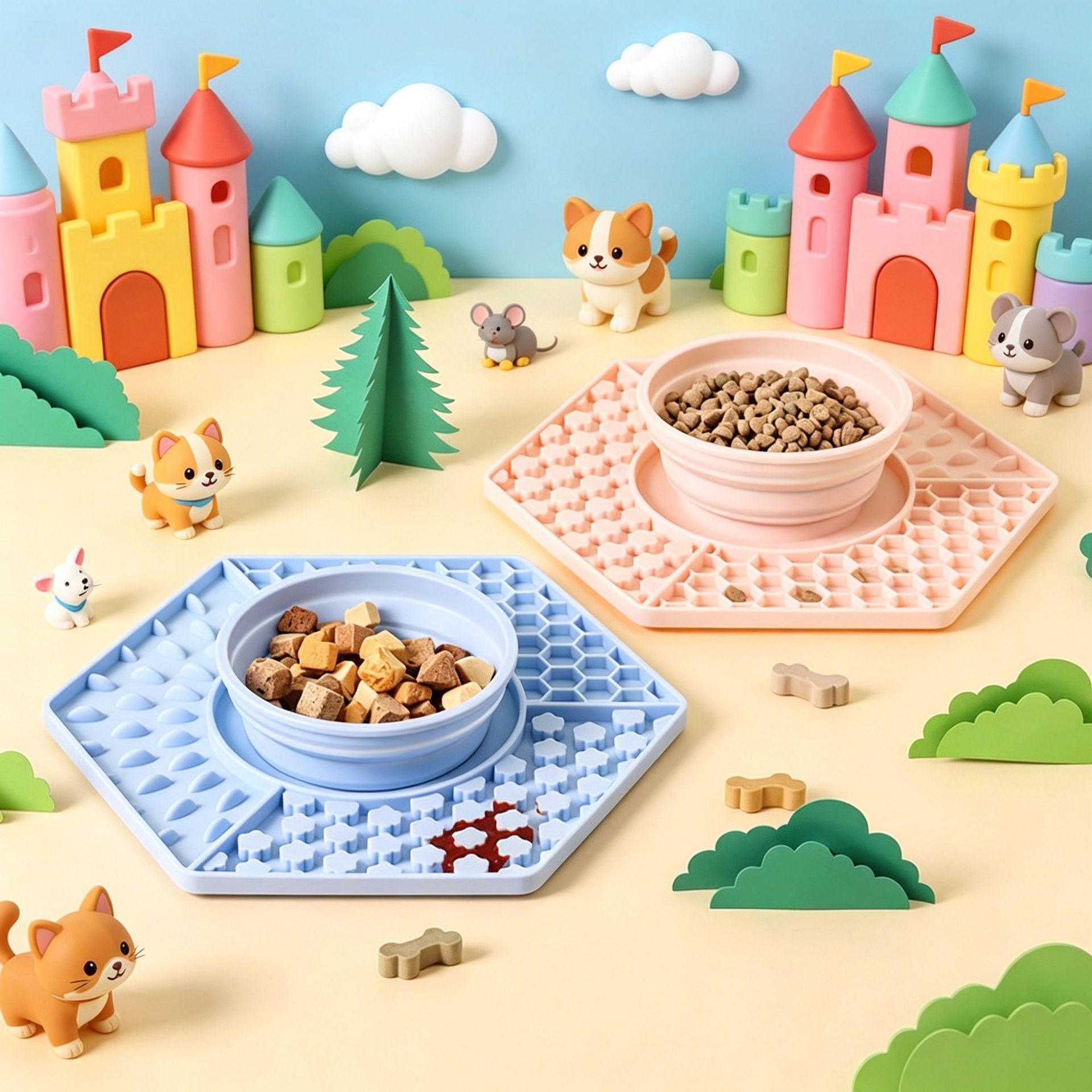 Two-in-One Licking Pad - Pet F - Baby Food Cat review and price