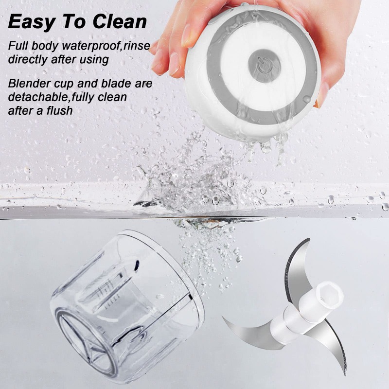 250ML Electric Garlic Grinder  - Baby Food Blender review and price
