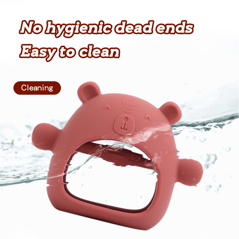 Bear Silicone Teethers for Bab - Baby Food For 7 Month Old review and price