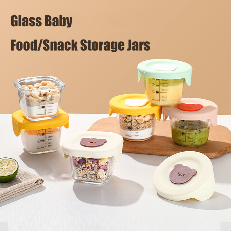 180ml Glass Baby Food Storage  - Baby Food Delivery review and price