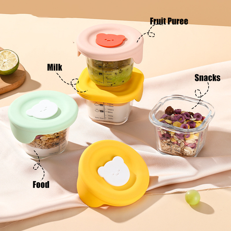 180ml Glass Baby Food Storage  - Baby Food Delivery review and price