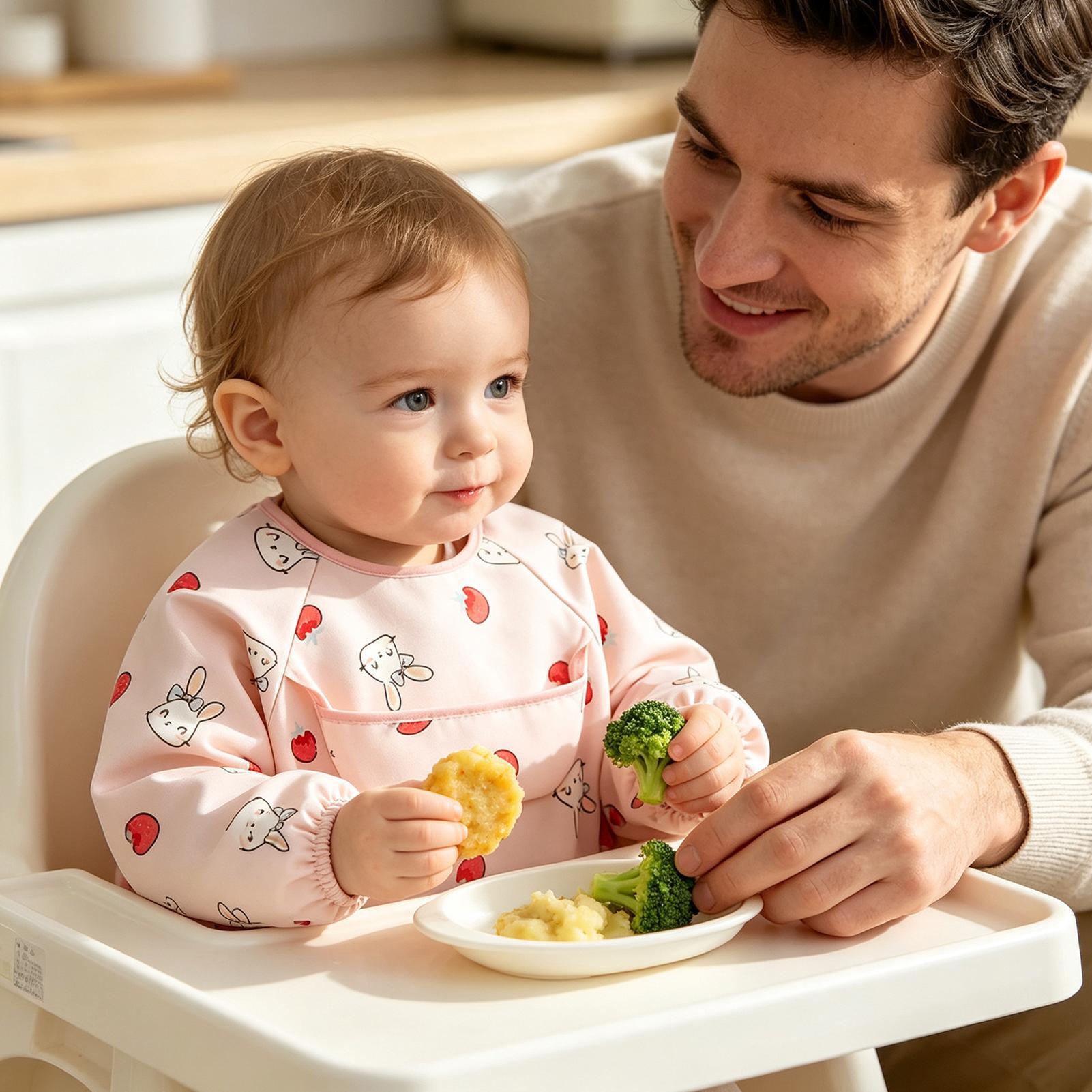 Feeding Smock Soft Adjustable  - Baby Food In Restaurant review and price