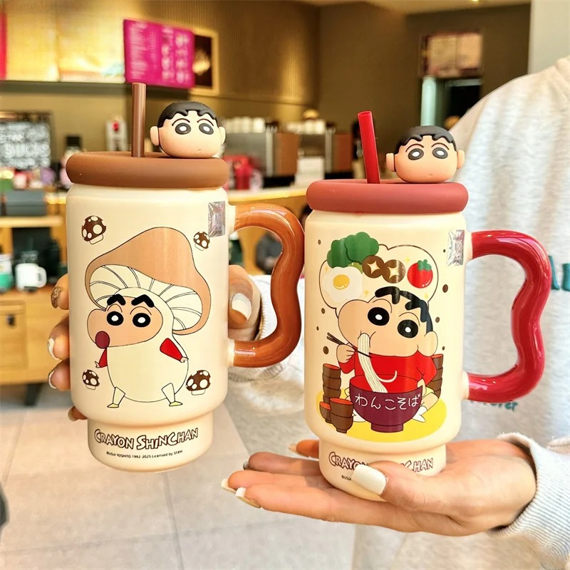 X&W Crayon Shin-Chan Ceramics  - Training Cup Straw review and price