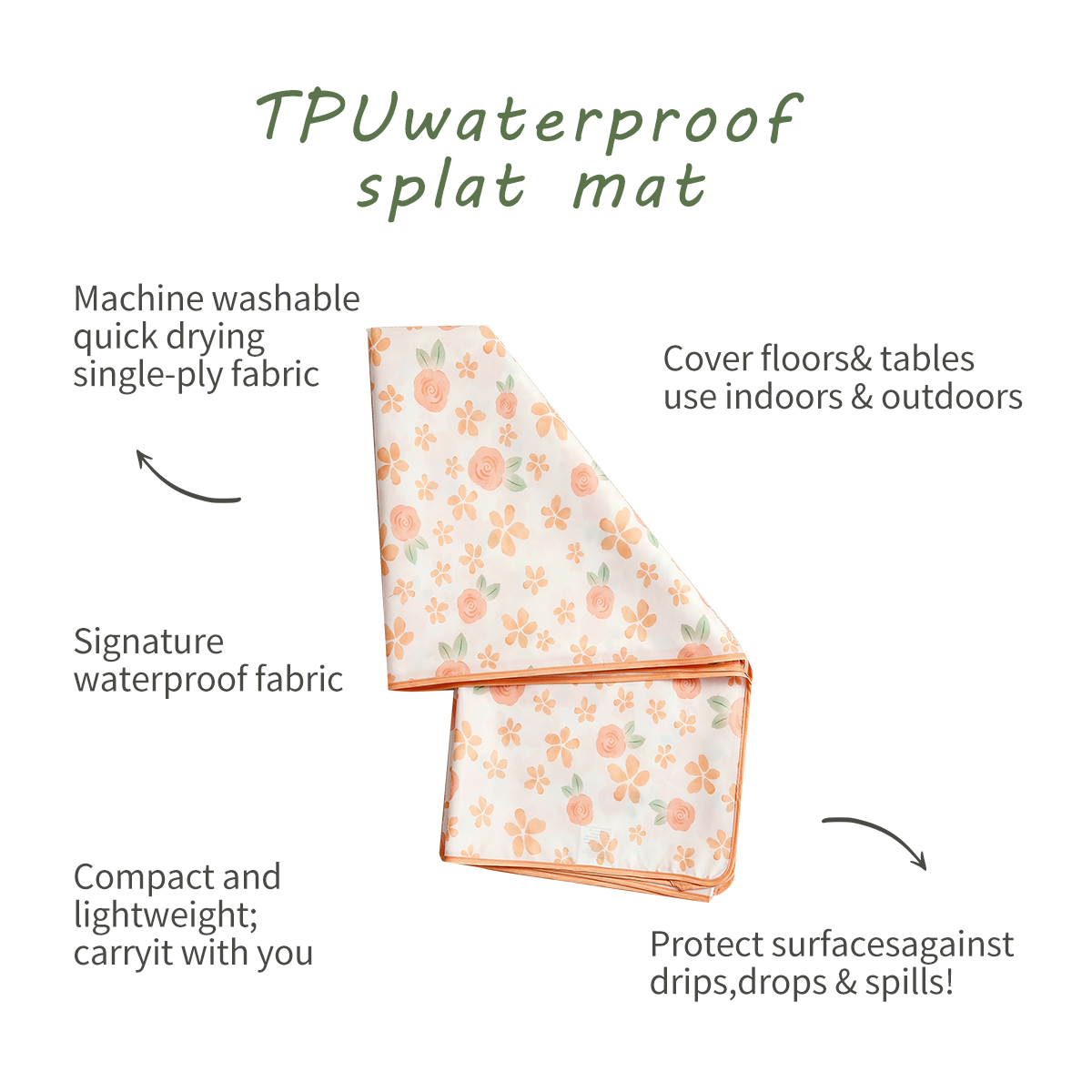 Happyflute High Chair Mat 1Pc  - Baby Food Chair review and price