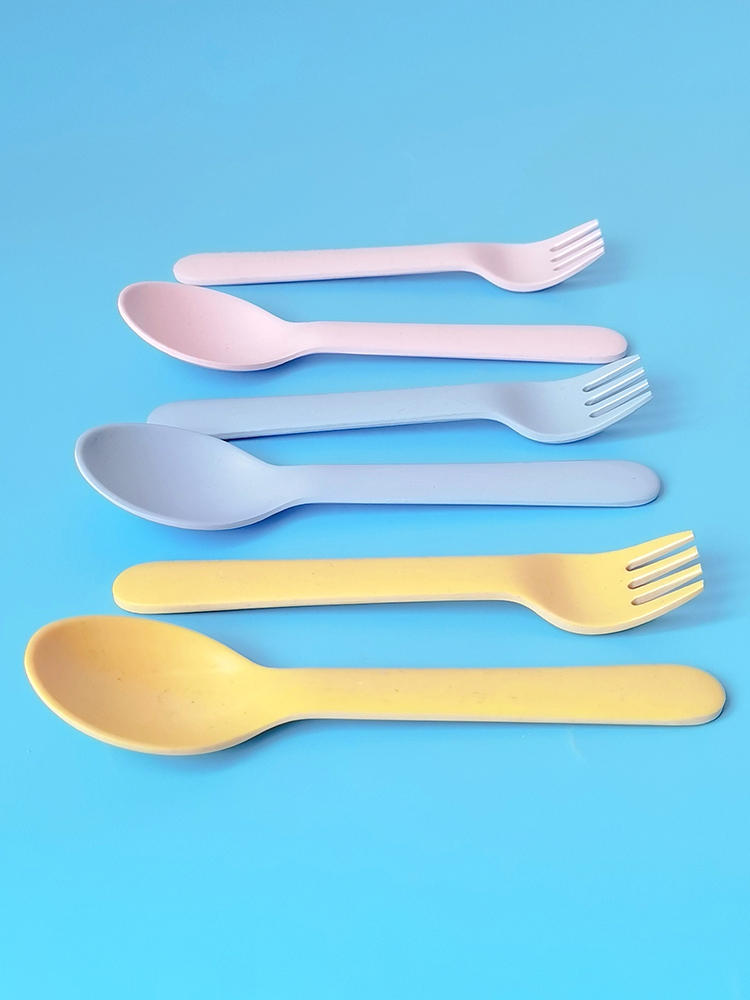 Bamboo Fiber Fork Spoon Baby A - Baby Food In Restaurant review and price