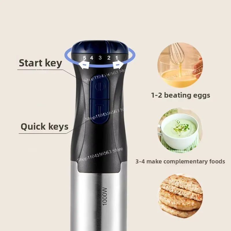 110V 1000W Handheld Immersion  - Baby Food Blender review and price