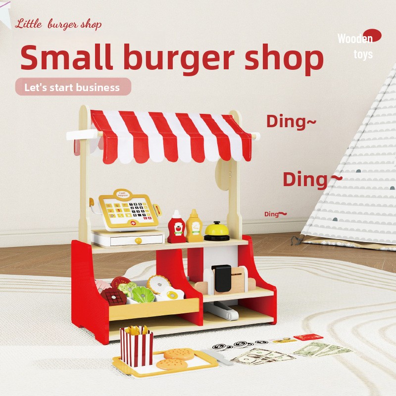 Children Toy Puzzle Wood Hambu - Baby Food In Restaurant review and price