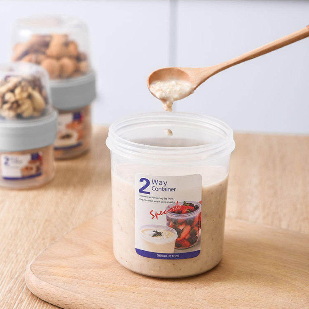 Double Layer Leakproof Food Ca - Baby Food Yogurt review and price